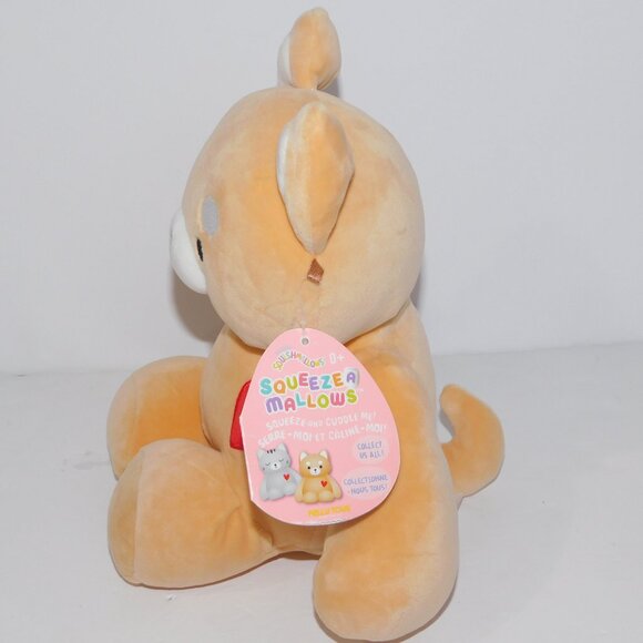 2021 Squishmallows Squeeze a Mallows Angie Shiba Inu Dog New W Tag 9" Plush - Picture 3 of 6